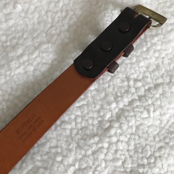 Men’s Wehmeier’s Genuine Buffalo Belt - Picture 5 of 12